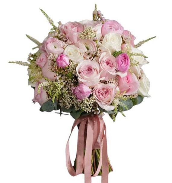 Roses Wedding Bouquet Vietnam