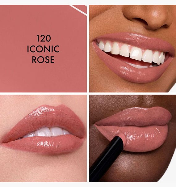 Rouge Dior On Stage 120 Iconic Rose On Lip