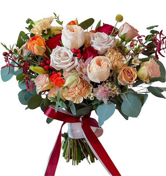 Rustic Garden Bridal Bouquet Vietnam