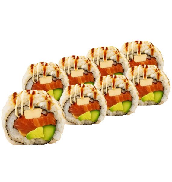 Salmon Trending Sushi Rolls