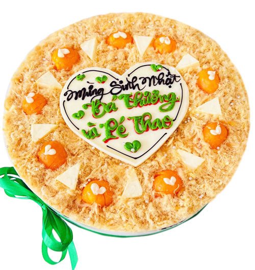 Salted Egg Sponge Cake Vietnam