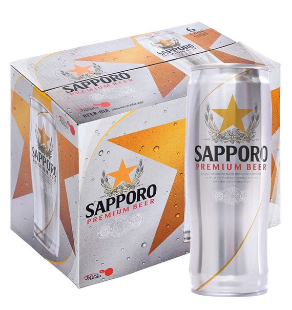 Sapporo Premium Beer 650ml Vietnam