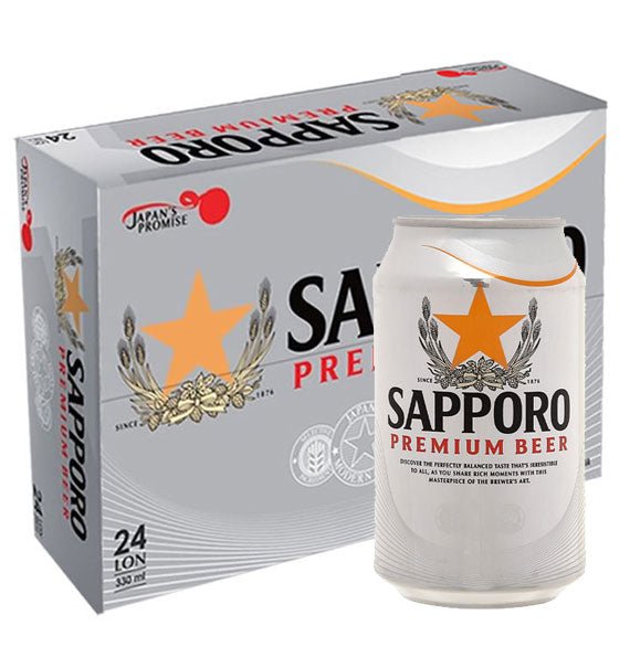 Sapporo Premium 100% Beer