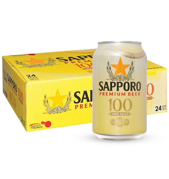Sapporo Premium 100% Malt 3.5% Beer
