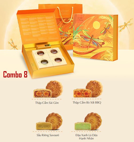 Savoure Mooncake Vietnam Combo 08