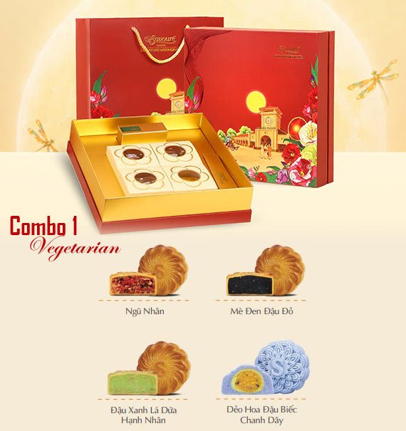 Savoure Vegetarian Mooncake Vietnam Combo 01