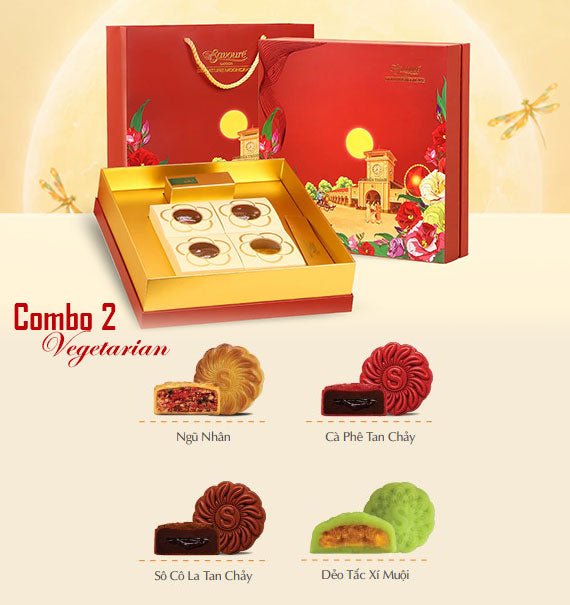 Savoure Vegetarian Mooncake Vietnam Combo 02