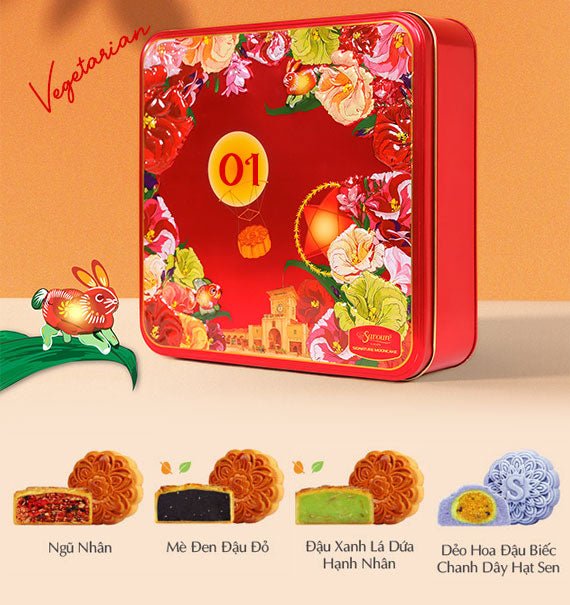 Savoure Vegetarian Mooncake Vietnam Combo 01