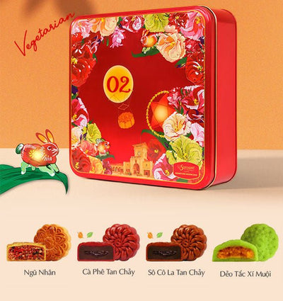Savouré Vegetarian Mooncake Combo 02