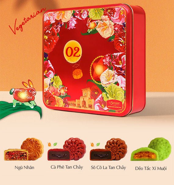 Savoure Vegetarian Mooncake Vietnam Combo 02