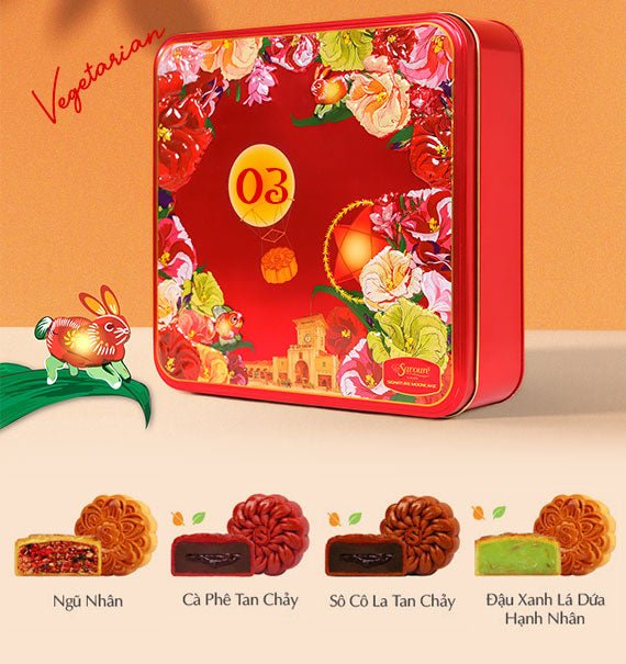 Savoure Vegetarian Mooncake Vietnam Combo 03