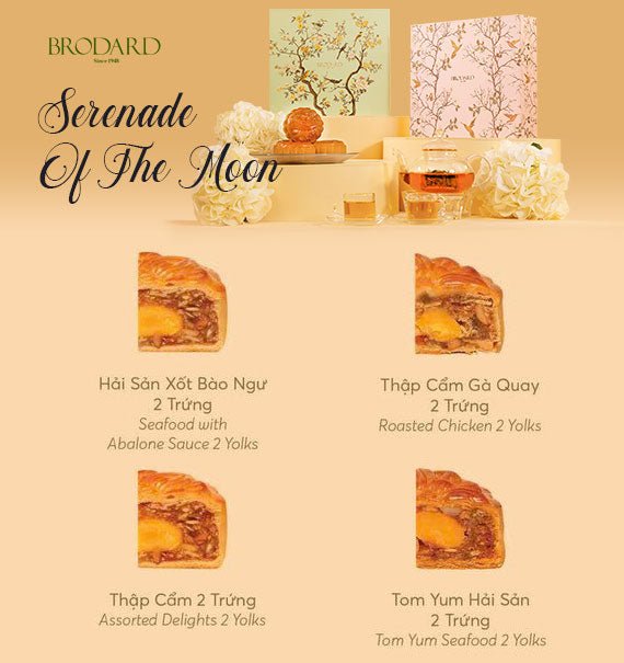 Serenade Of The Moon Brodard Mooncake Vietnam 2025