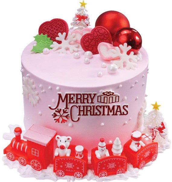 Snowflake Christmas Cake Vietnam