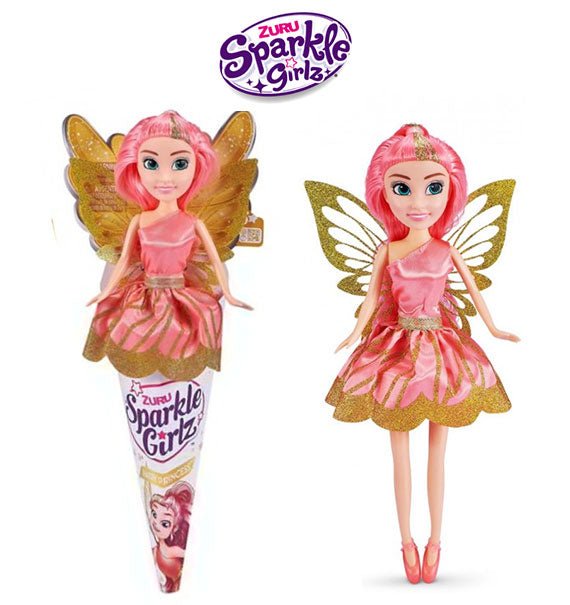 Sparkle Girlz Butterfly Fairy Doll Toy 01
