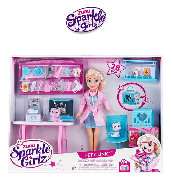 Sparkle Girlz Pet Clinic and Doctor Doll Play Set Vietnam