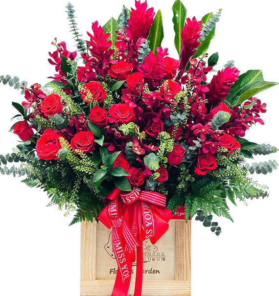 Special Orchid Basket For Mom Vietnam