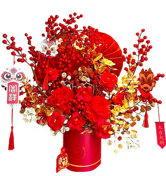 Spring Luck Berries Tet Vietnam