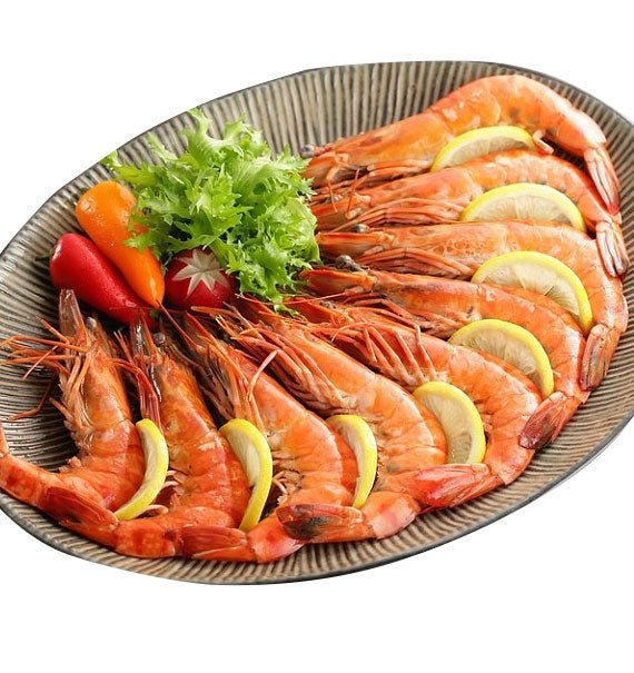 Steamed Shrimp Fresh Seafood