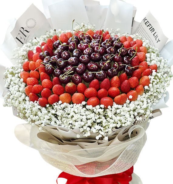 Strawberry and Cherry Bouquet