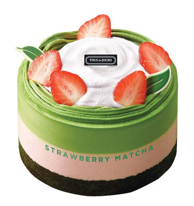 Strawberry & Matcha Mousse - HCM ONLY