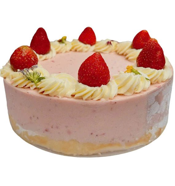 Strawberry Burnt Cheesecake Cake Vietnam