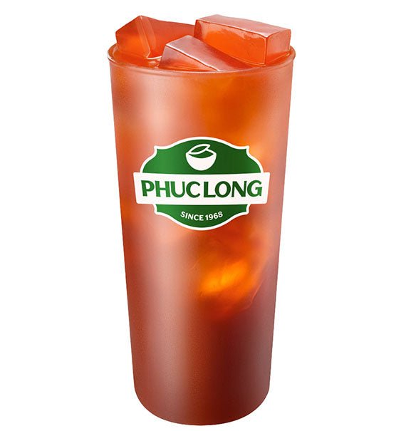 strawberry oolong tea phuc long vietnam