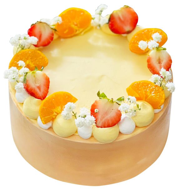 Summer Fruit Fantasy Cake Vietnam