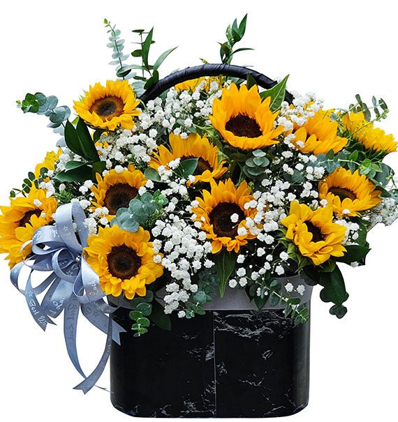 Sunflower Basket For Valentine Vietnam
