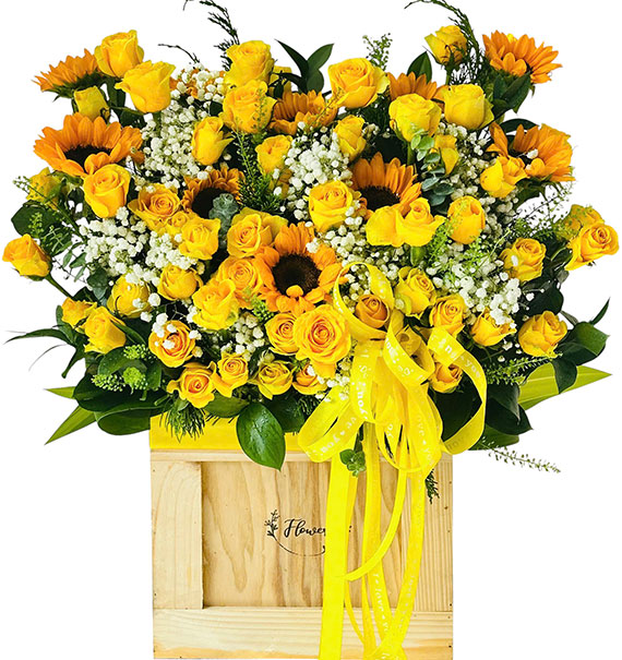 Sunlight Of Knowledge Basket Vietnamese Teacher’s Day