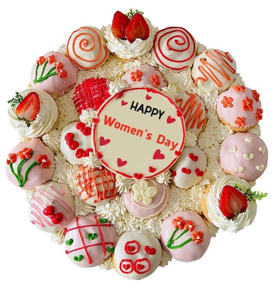 Sweet Bloom Surprise Cake Womens Day Vietnam