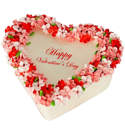 Sweet Love Heart Cake