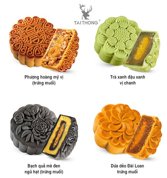 Tai Thong Mooncake Vietnam Cat Quang Nien Set 1