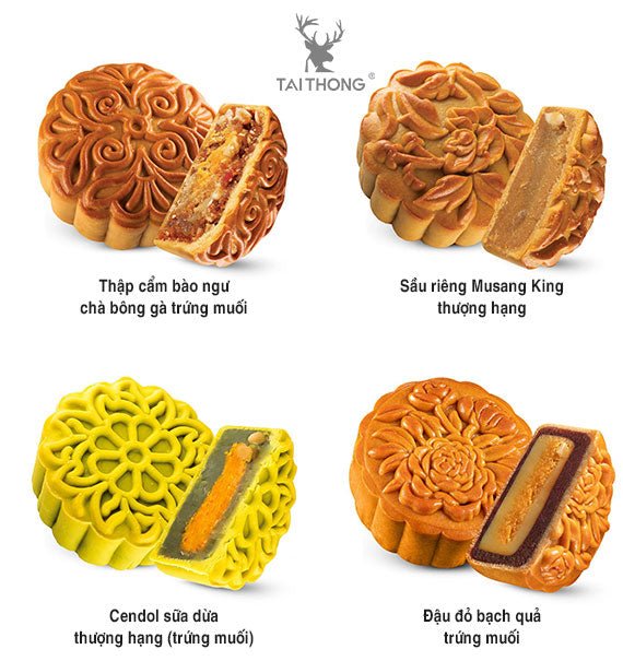 Tai Thong Mooncake Vietnam Nhat Nguyet Giao Set 4