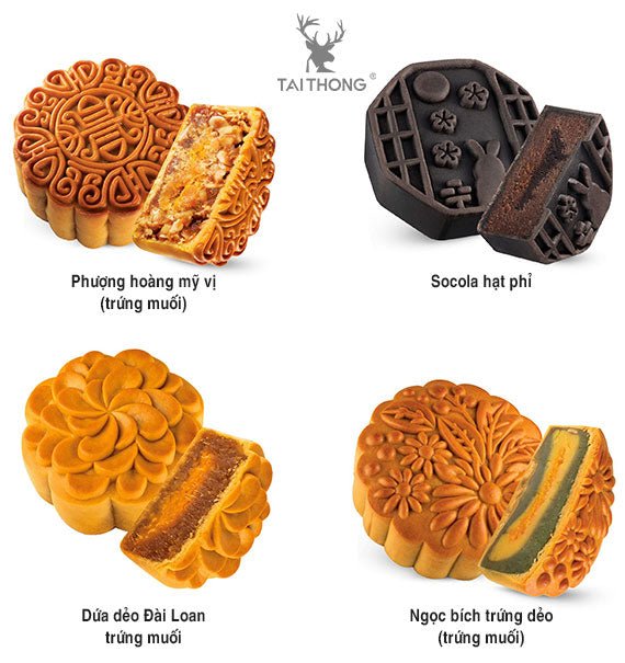 Tai Thong Mooncake Vietnam Tich Nien Bao Set 5