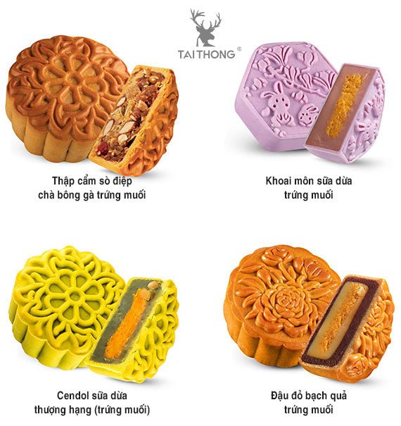 Tai Thong Mooncake Vietnam Tich Nien Bao Set 6