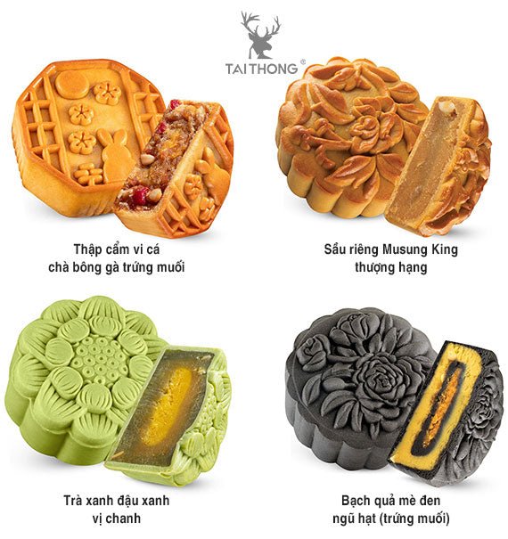 Tai Thong Mooncake Vietnam Tich Nien Bao Set 7