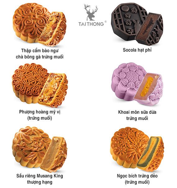 Tai Thong Mooncake Vietnam Tich Nien Bao Set 8