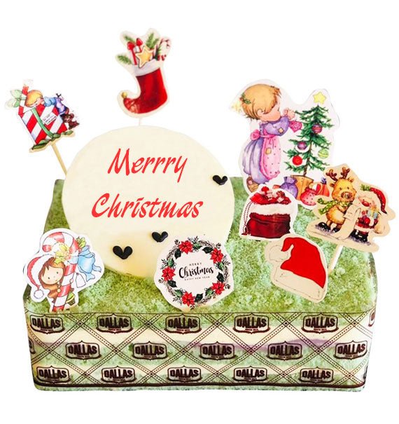 Taro Dallas Christmas Cake Vietnam
