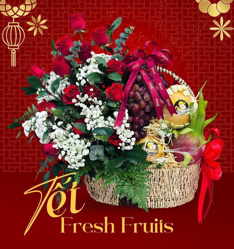 tet fresh fruits vietnam