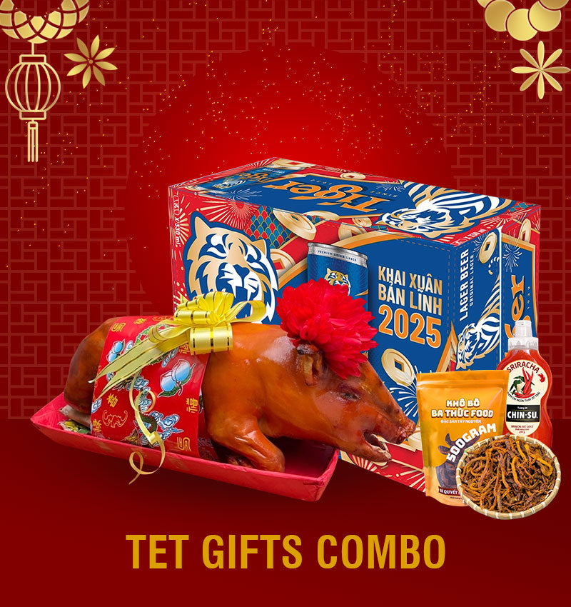 tet gifts combo vietnam banner