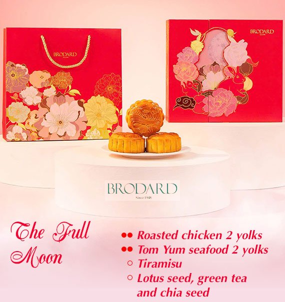 The Full Moon Brodard Mooncake Vietnam 2026