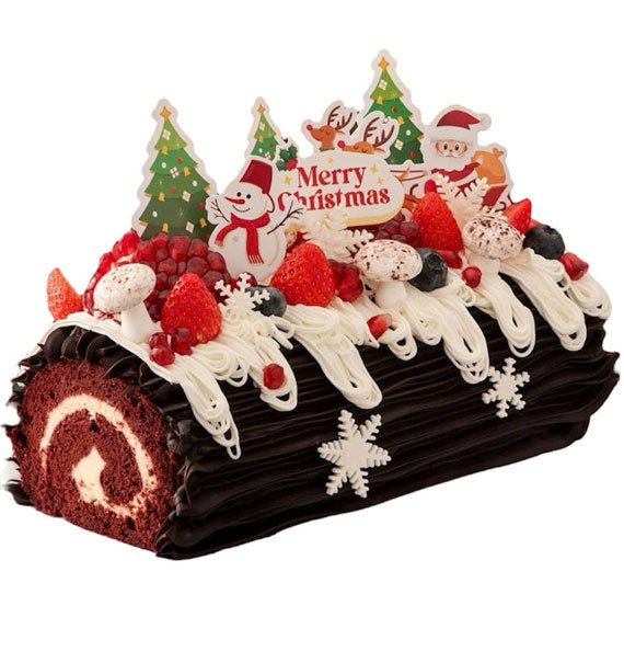 The Yule Log Cake Christmas Vietnam