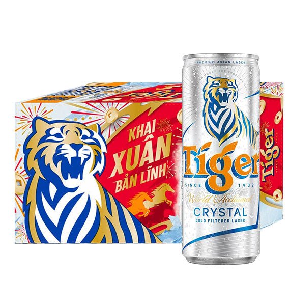 Tiger Crystal Beer Tet 2026 Version