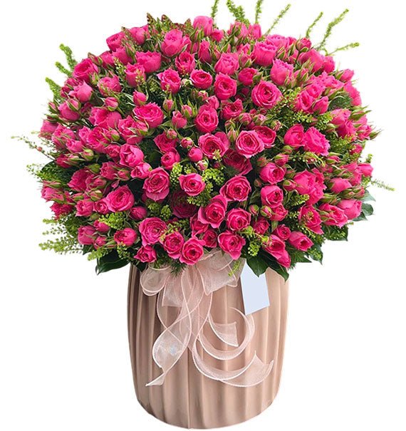 Timeless Love Rose Basket Vietnam