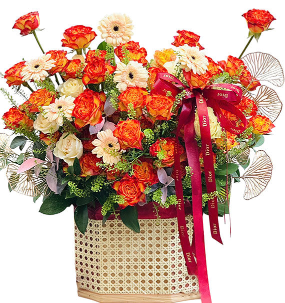 Timeless Romance Valentines Flowers Vietnam