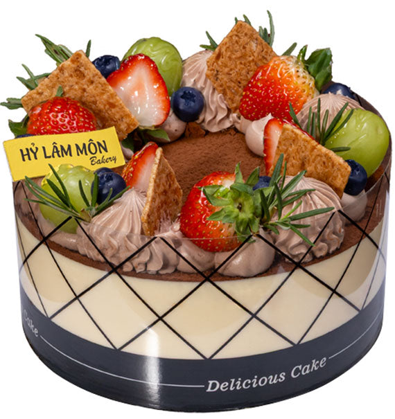Tiramisu Fruit Mousse Cake Vietnam
