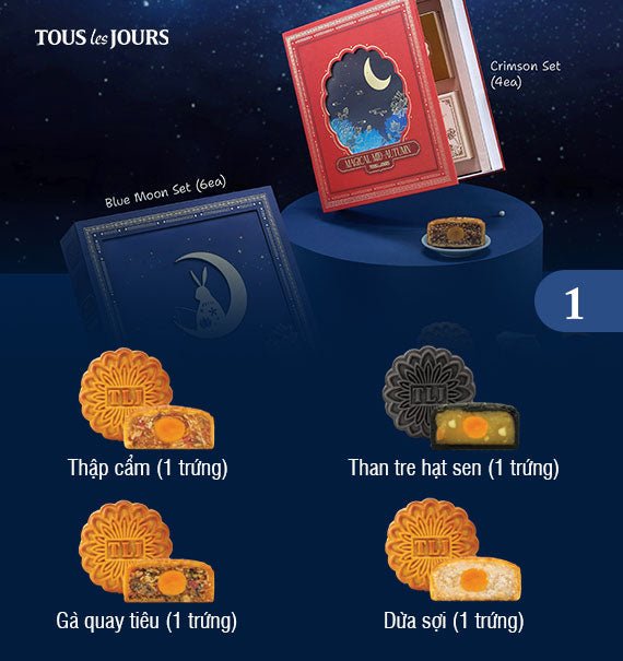 Tous Les Jours Mooncake Vietnam 2025 Gift Box 1