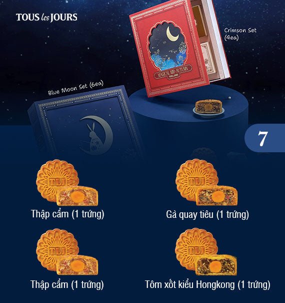 Tous Les Jours Mooncake Vietnam 2025 Gift Box 7