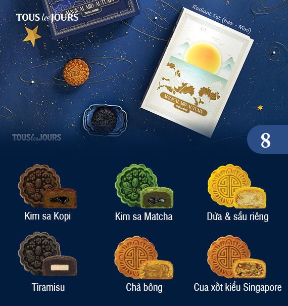 Tous Les Jours Mooncake Vietnam 2025 Gift Box 8