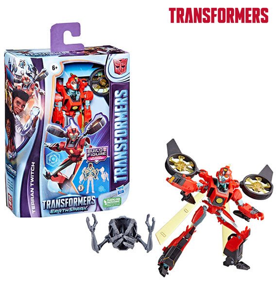transformers earth spark terran twitch toy